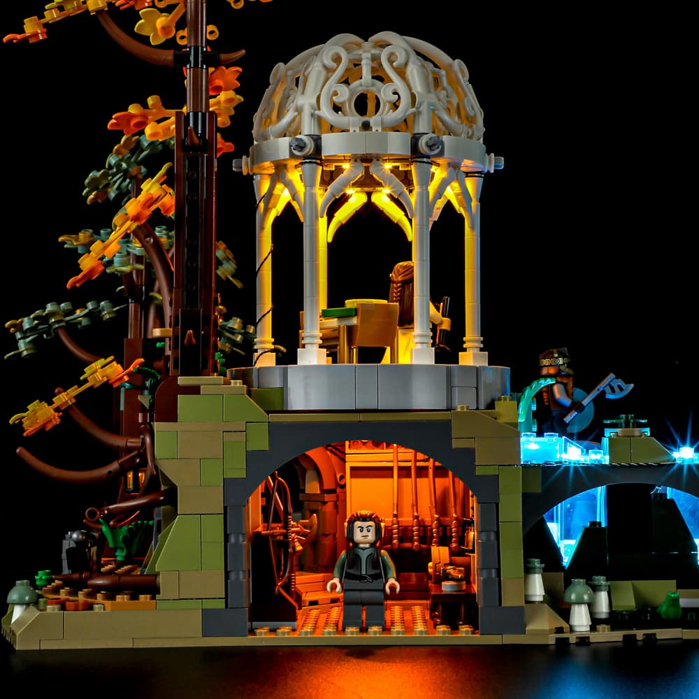Briksmax Light Kit For LEGO The Lord Of The Rings: Rivendell #10316 - 7