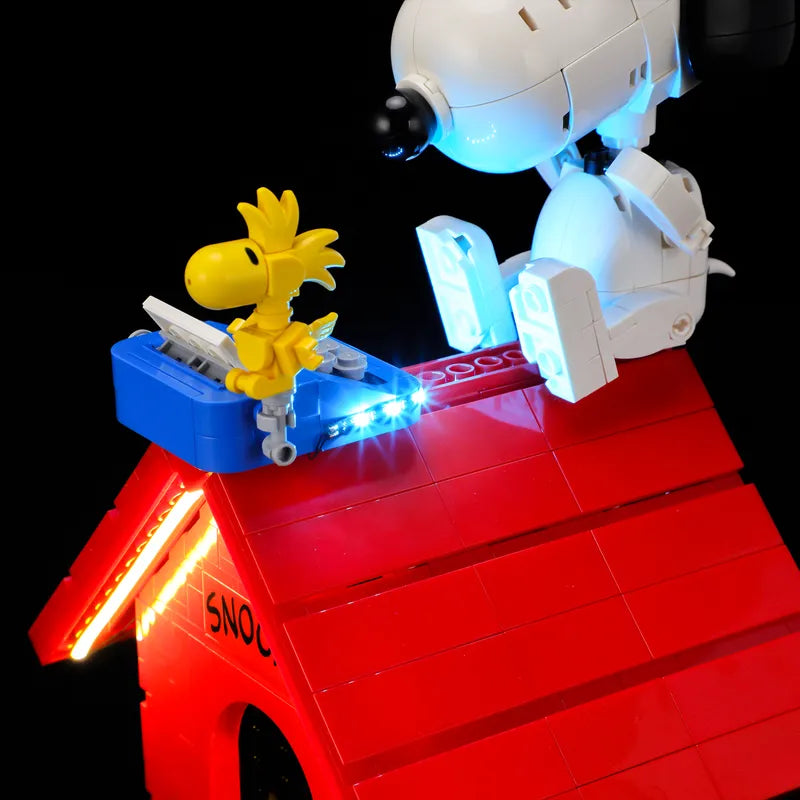 Light kit for Peanuts: Snoopy's Doghouse 21368 - Lightailing