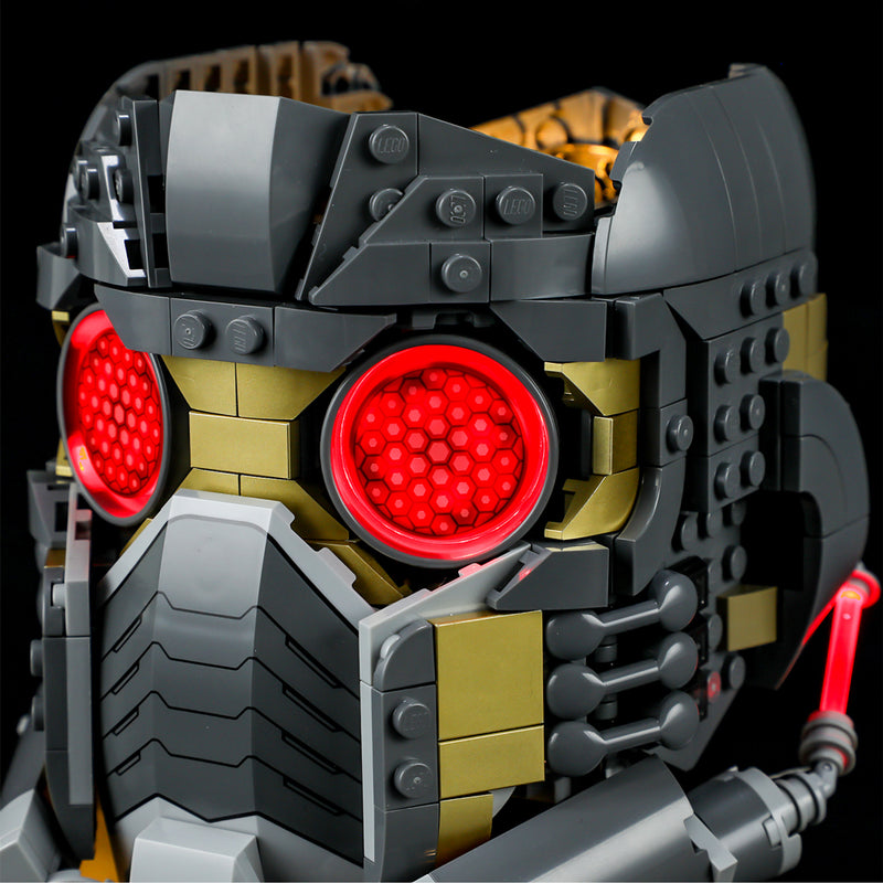 Briksmax Light Kit For LEGO Marvel Star-Lord's Helmet 76251