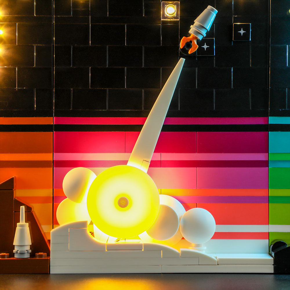Kit d'éclairage pour Tales of the Space Age 21340-Briksmax 