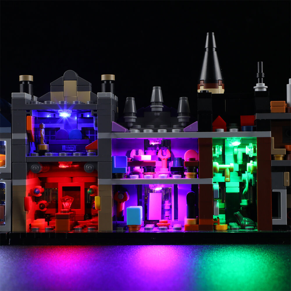 Lightailing Light Kit For LEGO Diagon Alley Wizarding Shops 76444 - 10