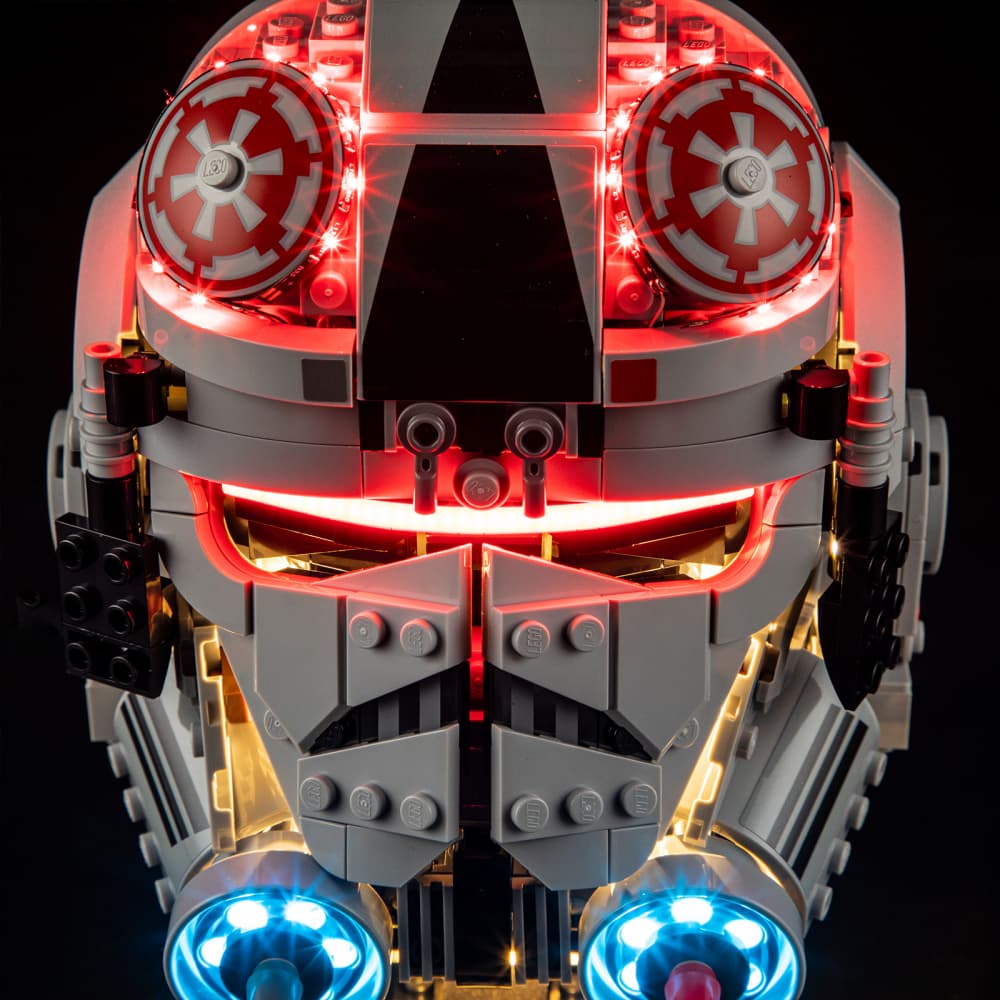 Briksmax Light Kit For LEGO AT-AT Driver Helmet #75429 - 7