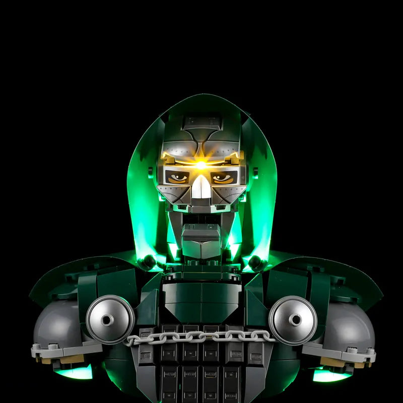 Light Kit for Doctor Doom Bust 76345 - Briksmax 2.0