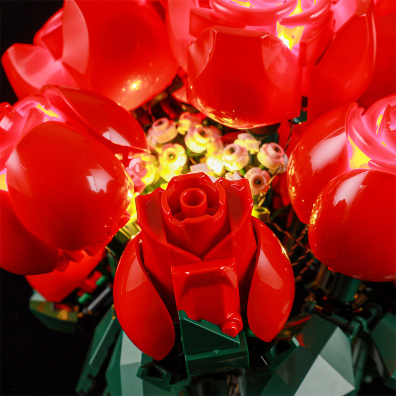 Light Kit For  Bouquet of Roses 10328-Briksmax