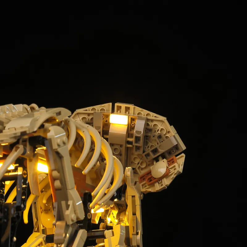 Light kit for Dinosaur Fossils: Triceratops 77985 - Lightailing