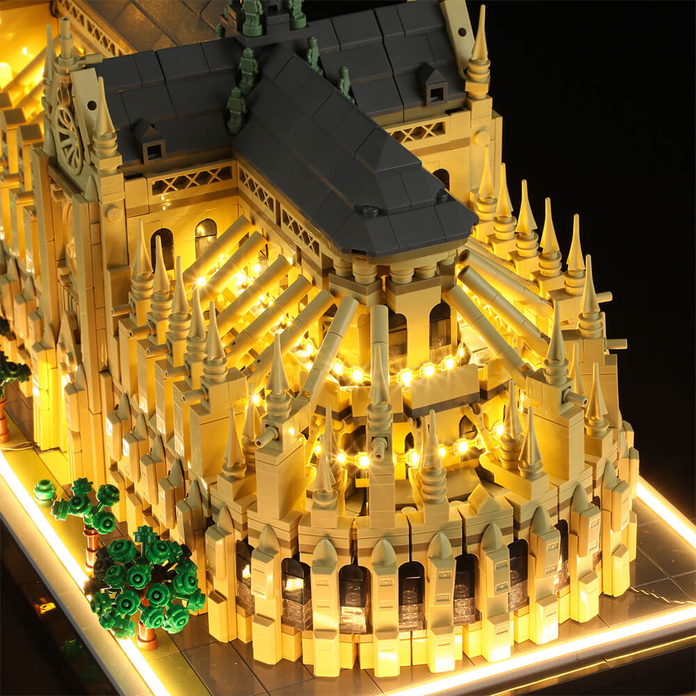 Briksmax Light Kit For LEGO Notre-Dame de Paris 21061-8