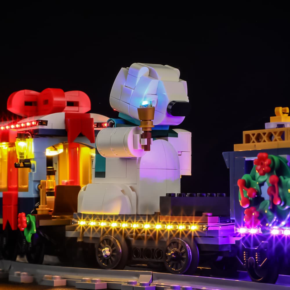 Briksmax 2.0 Light Kit For LEGO Holiday Express Train #10361- 8