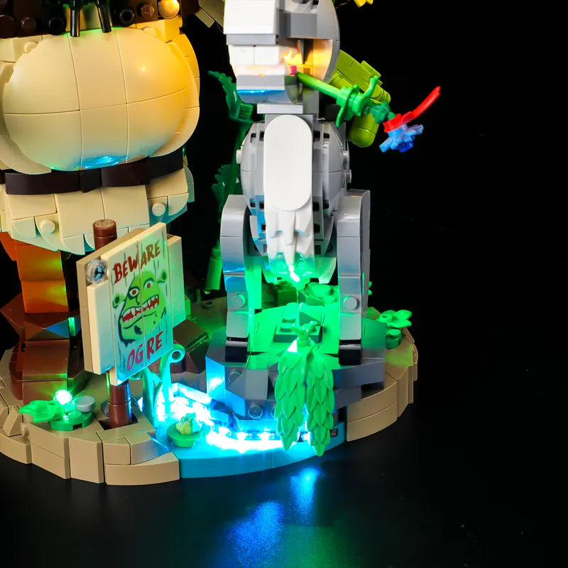 Light kit for Shrek, Donkey & Puss in Boots 72423 - Briksmax 2.0