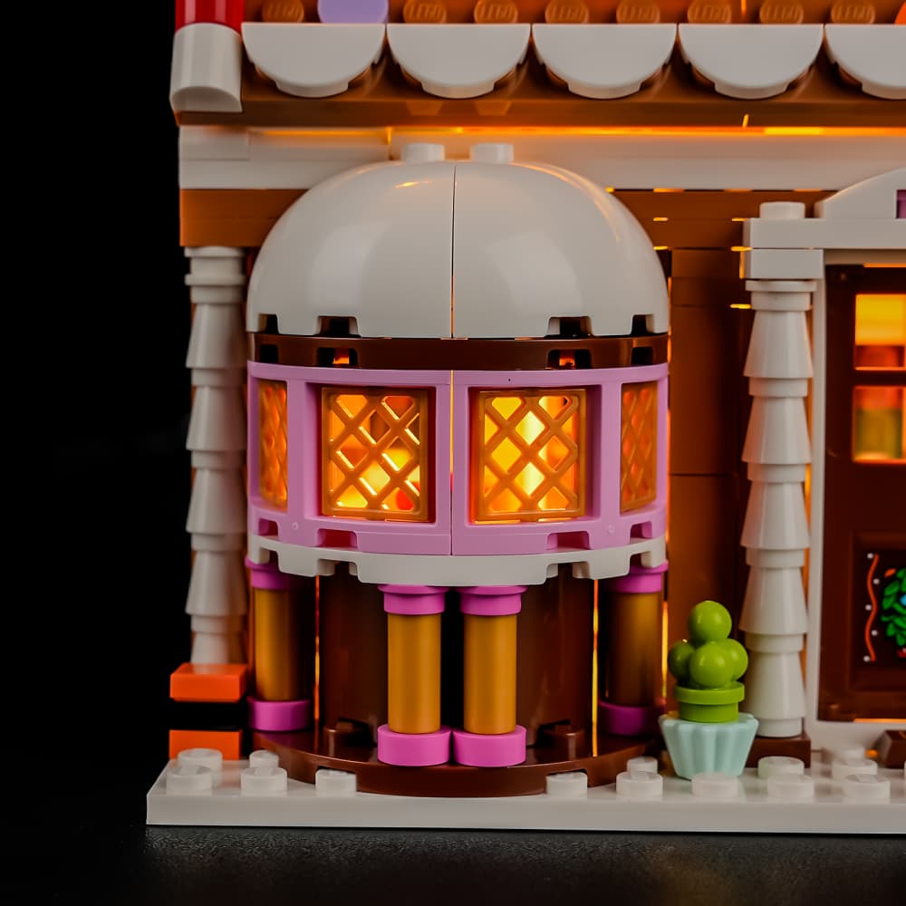 Lightailing Light Kit For LEGO Festive Gingerbread House #40809- 7