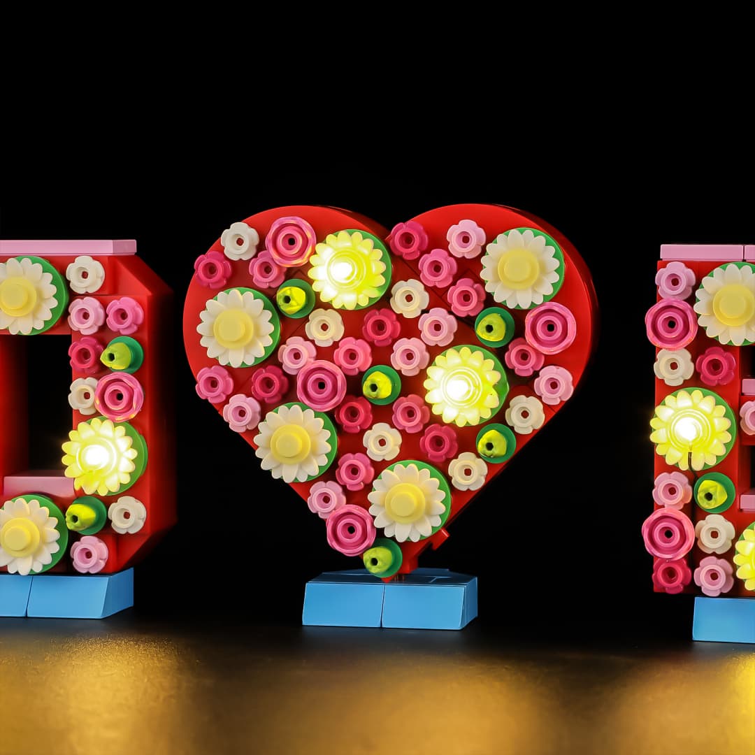 Light Kit for Love Letters 40867 - Lightailing
