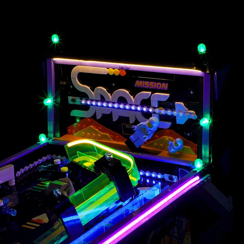 Light kit for Classic Space Pinball Machine 11374– Dynamic Lighting Effects | Lightailing