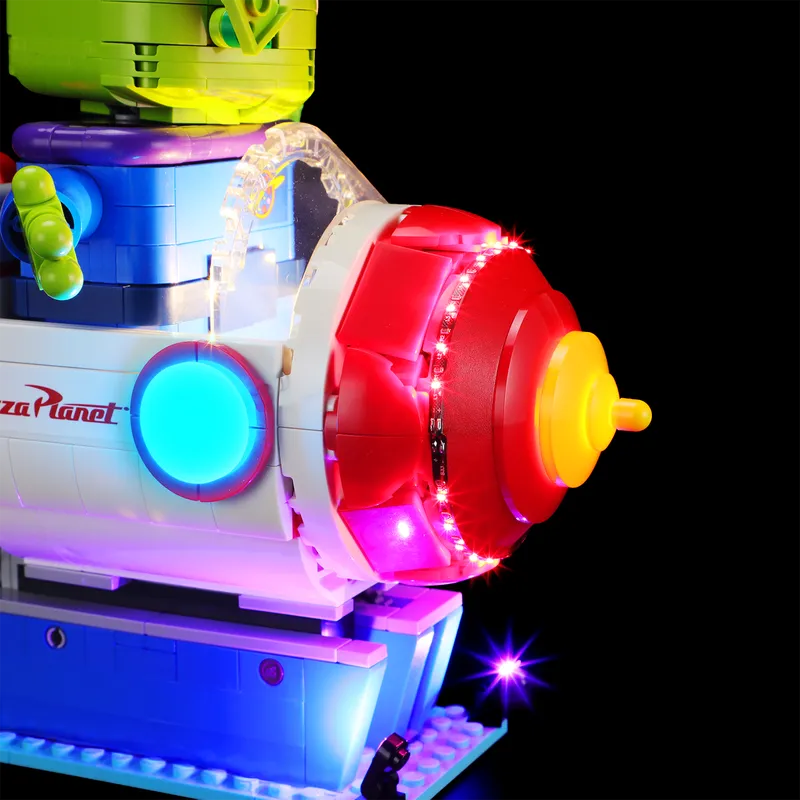 Light Kit for Alien with Pizza Planet Rocket Ride 43307-Lightailing