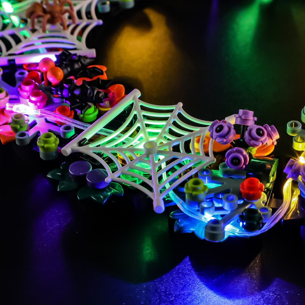 Briksmax 2.0 Light Kit For LEGO Halloween Wreath  #40825 - 8