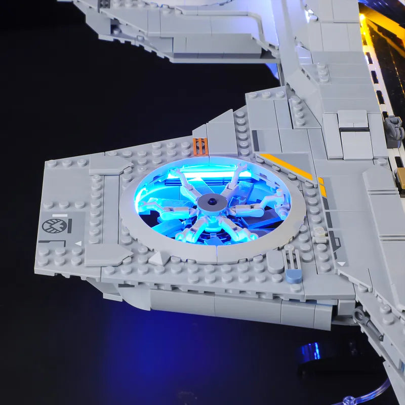 Light kit for S.H.I.E.L.D. Helicarrier 76354 - Briksmax