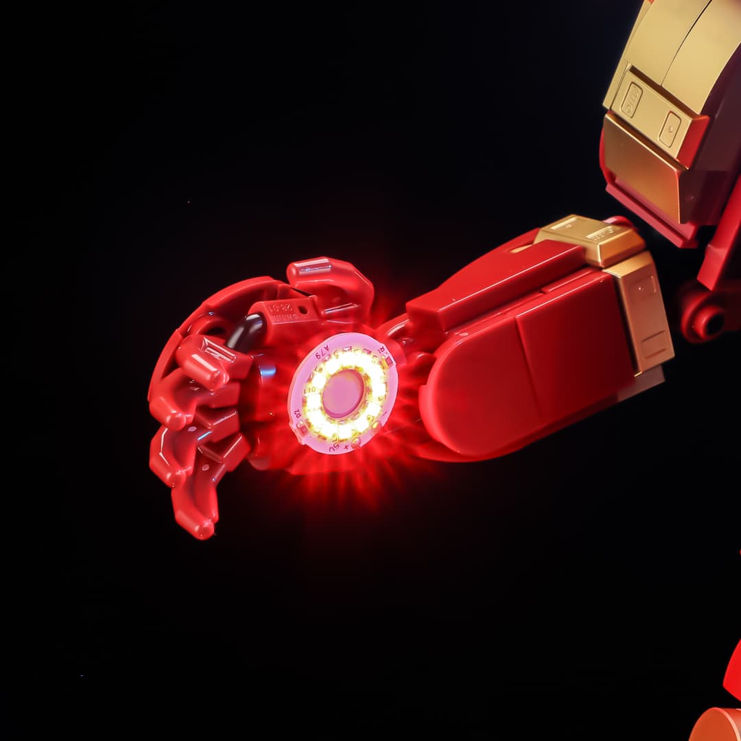 Light Kit for Iron Man Mark 3 Collectors' Edition 76344 - Lightailing