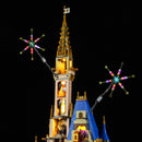 Briksmax Remote Light Kits For Disney Castle 43222- 8