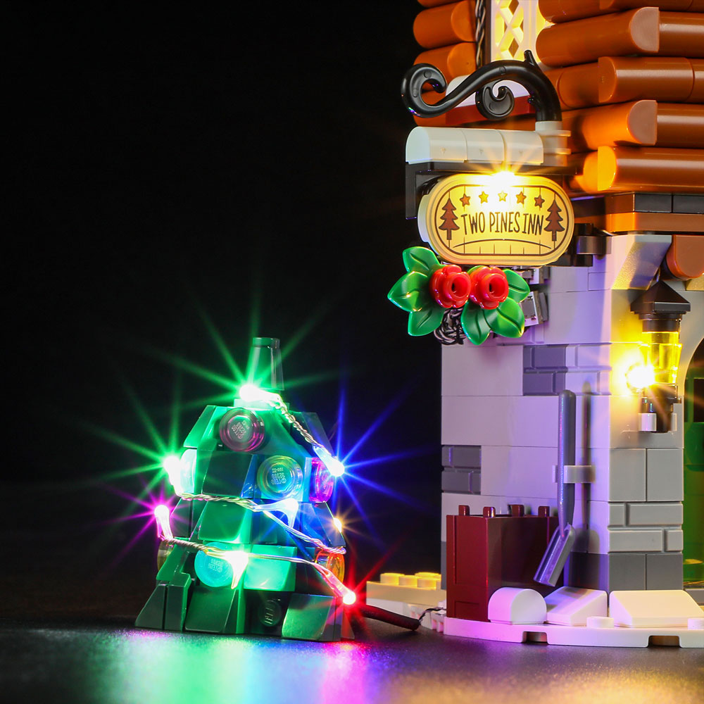 Light Kit for LEGO Alpine Lodge 10325-Briksmax