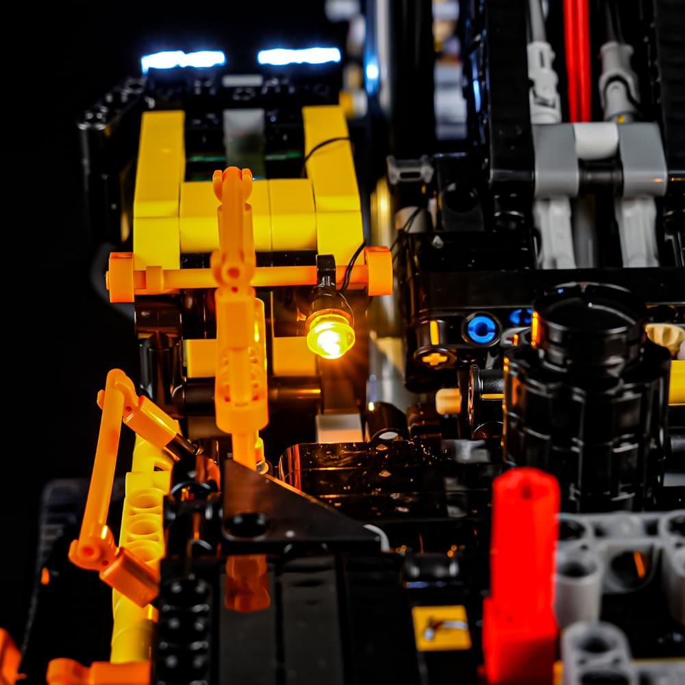 Lightailing Light Kit For LEGO Volvo EC500 Hybrid Excavator #42215 -7