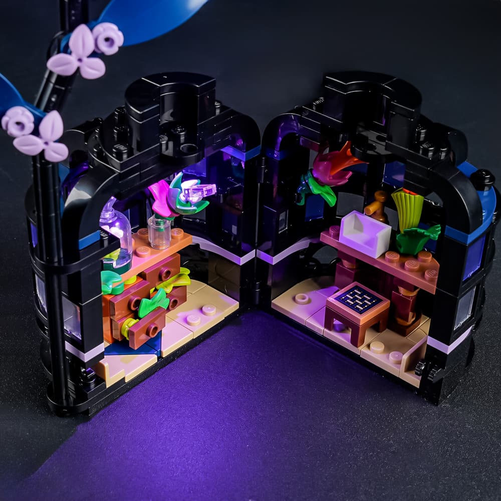 Lightailing Light Kit For LEGO Black Dahlia Flower  #76784 - 8