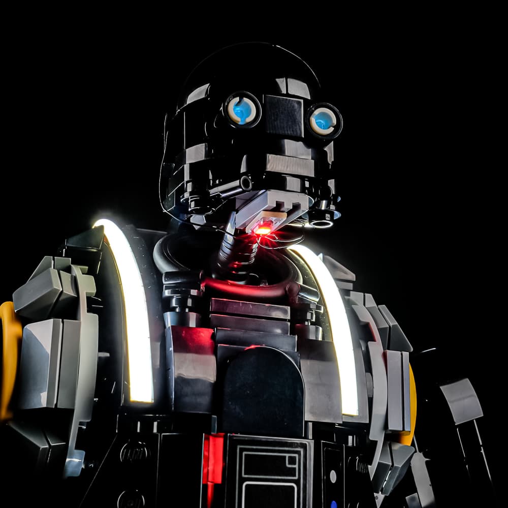 Lightailing Light Kit For LEGO K-2SO Security Droid  #75434 - 7