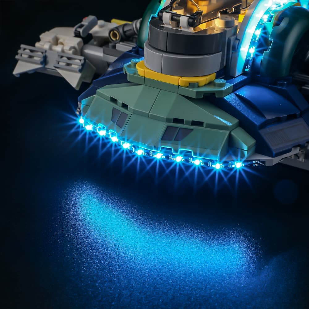 Beleuchtungsset für Jango Fetts Raumschiff 75433-Briksmax 2.0