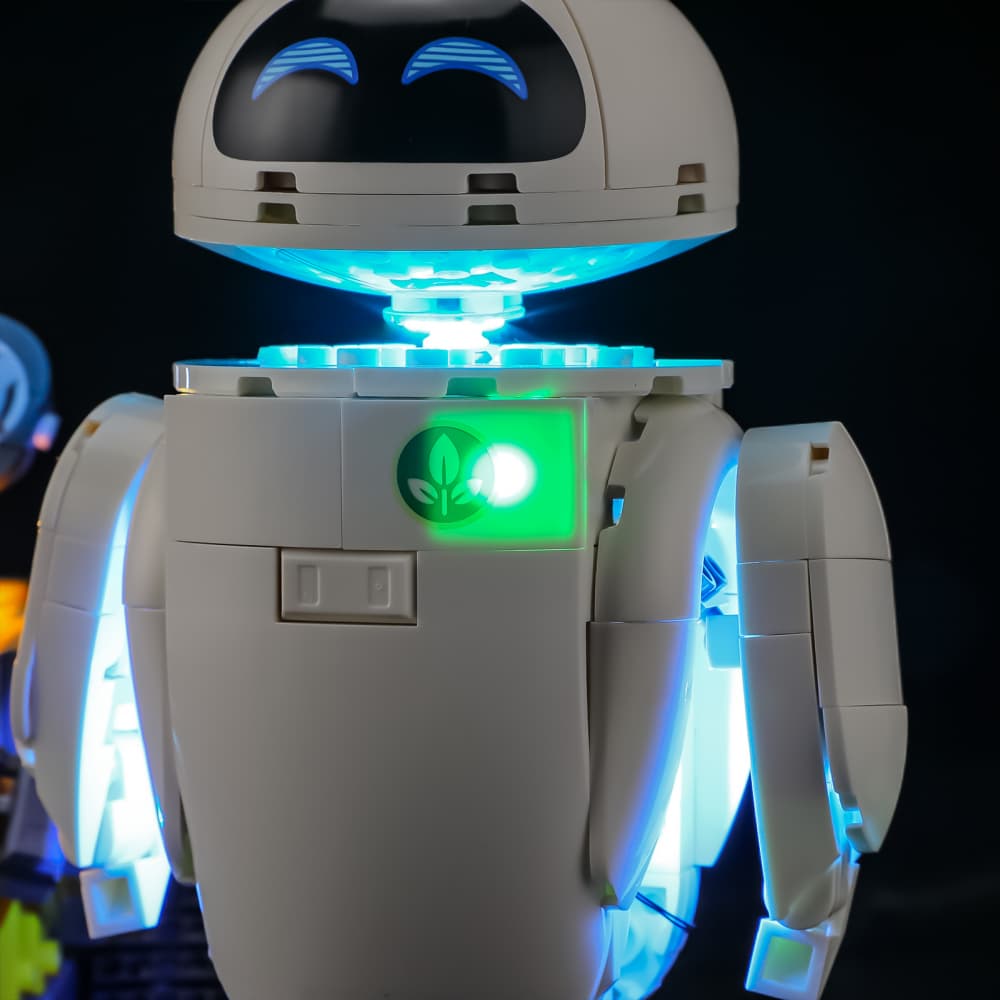 Lightailing Light Kit For LEGO WALL-E and EVE  #43279- 12