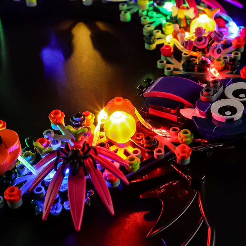 Light Kit For Halloween Wreath
