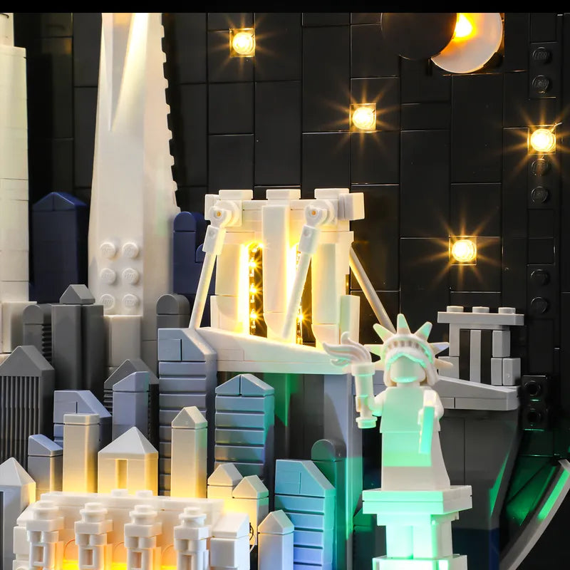 Remote Light kit for New York City – The Big Apple 21066 - Briksmax