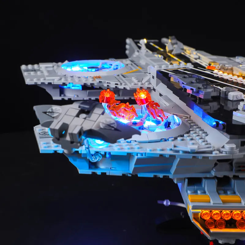 Light kit for S.H.I.E.L.D. Helicarrier 76354 - Briksmax