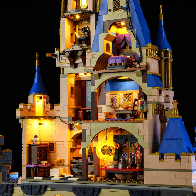 Briksmax Remote Light Kits For Disney Castle 43222- 9