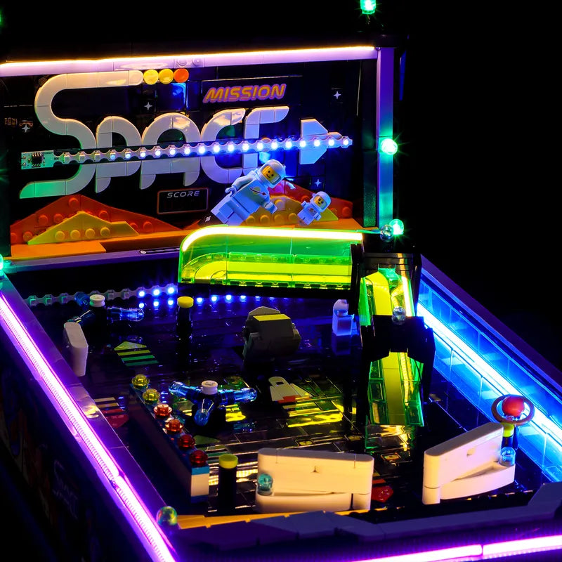Light kit for Classic Space Pinball Machine 11374– Dynamic Lighting Effects | Lightailing