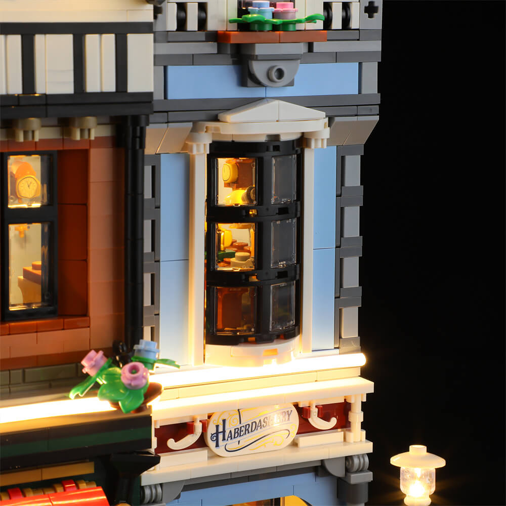 Briksmax 2.0 Light Kit For LEGO Tudor Corner 10350-9
