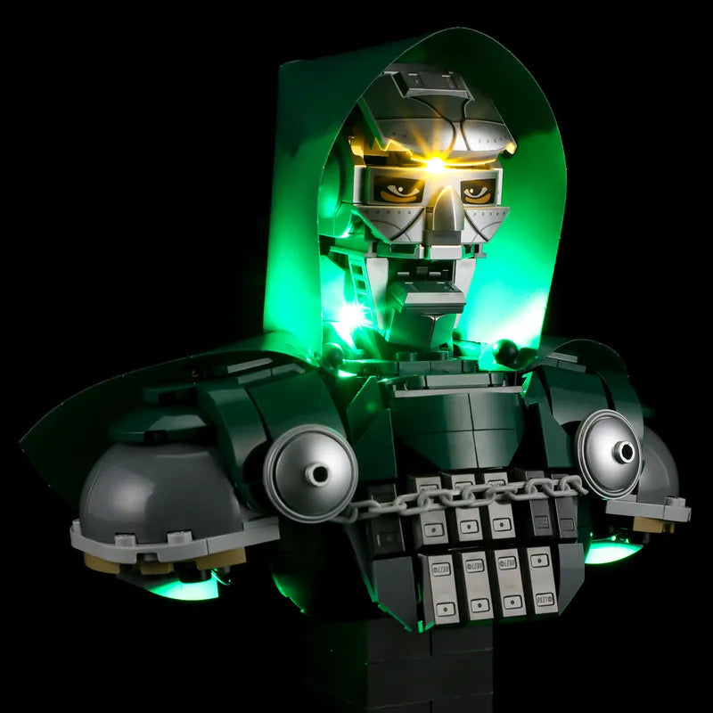 Light Kit for Doctor Doom Bust 76345 - Briksmax 2.0