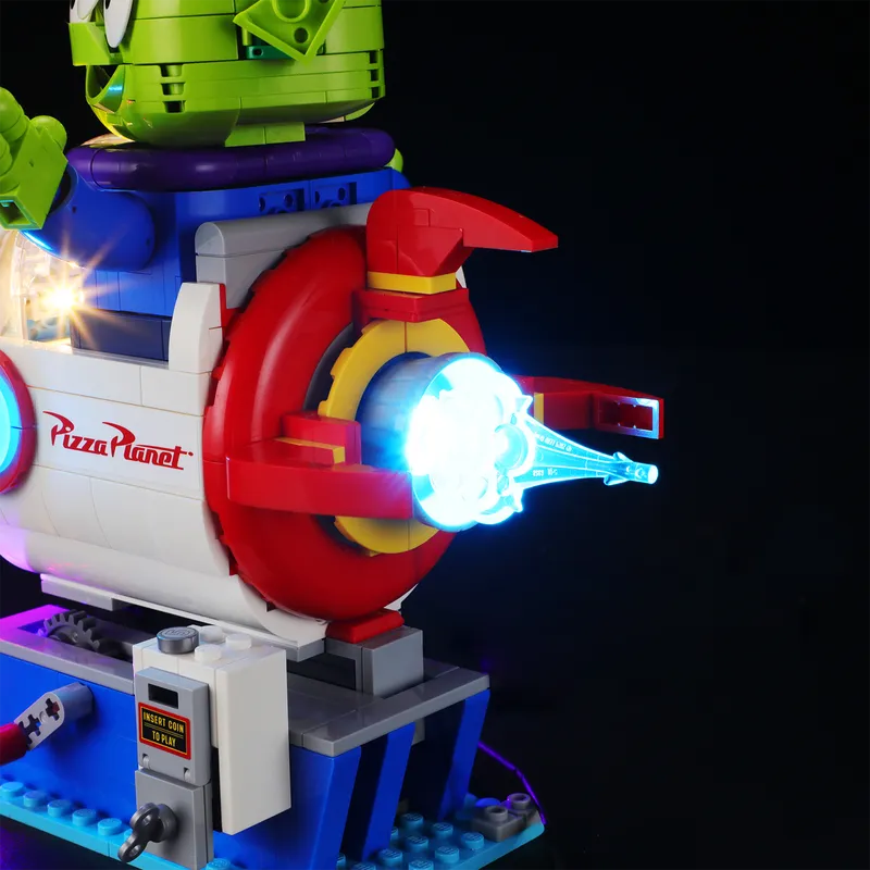 Light Kit for Alien with Pizza Planet Rocket Ride 43307-Lightailing
