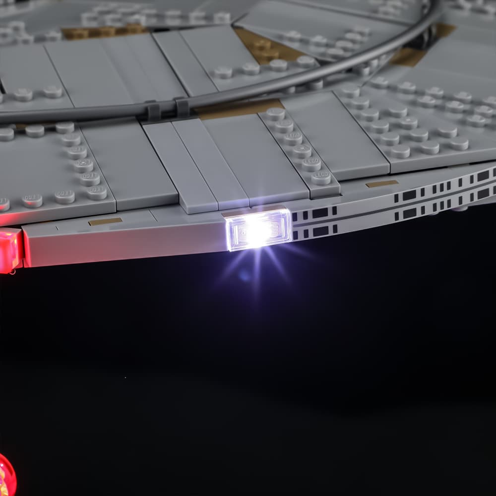 Light Kit for Star Trek: U.S.S. Enterprise NCC-1701-D 10356（Standard Version）- Briksmax 2.0