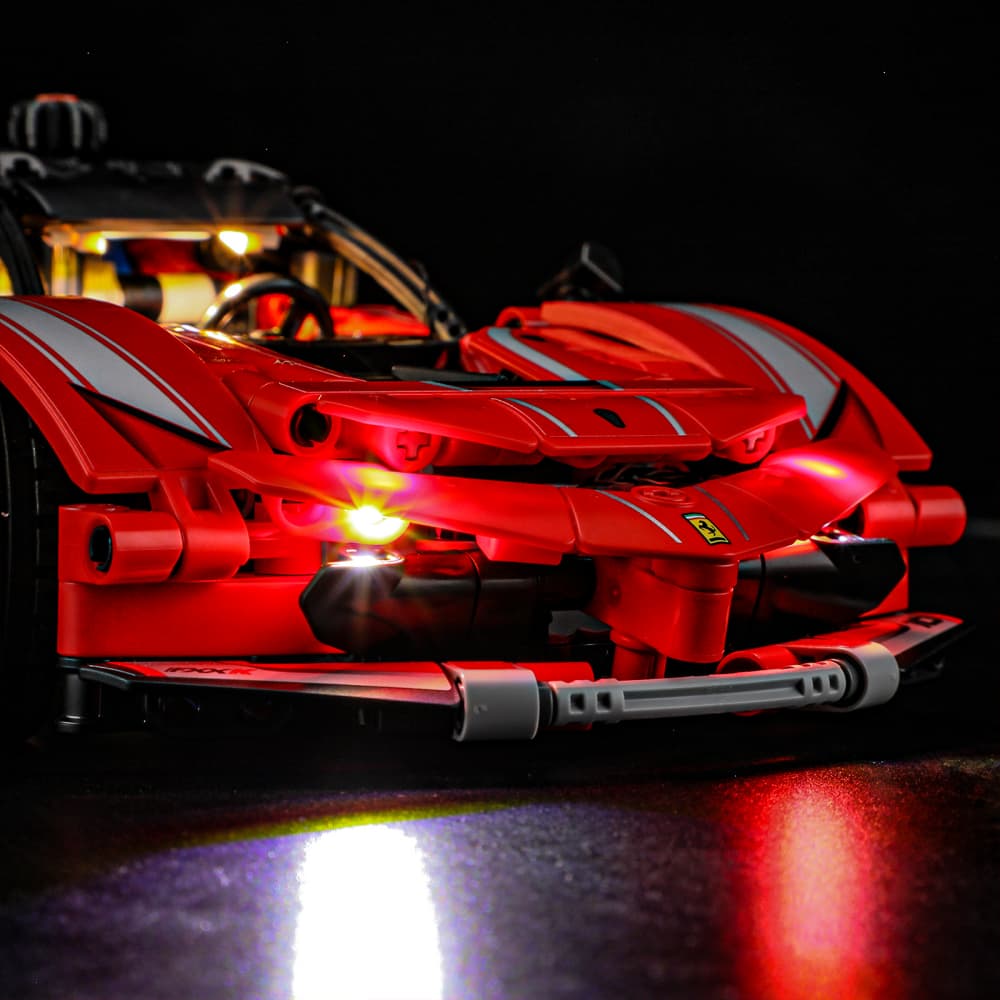 Briksmax 2.0 Light Kit For LEGO Ferrari FXX K #42212 - 7