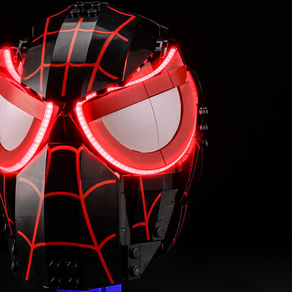 Lightailing Light Kit For LEGO Miles Morales' Mask #76329 - 8