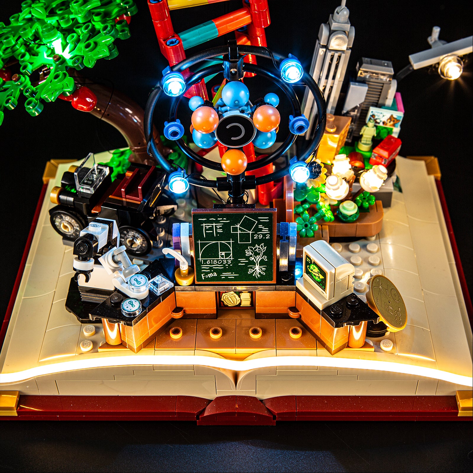 Lightailing Light Kit For LEGO The Evolution of STEM #21355-6