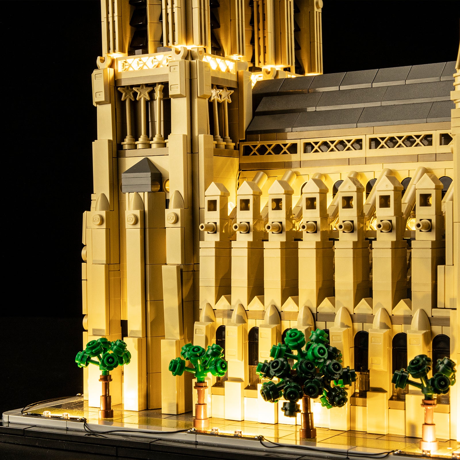 Light Kit for Notre-Dame de Paris 21061-Lightailing(Remote Version)