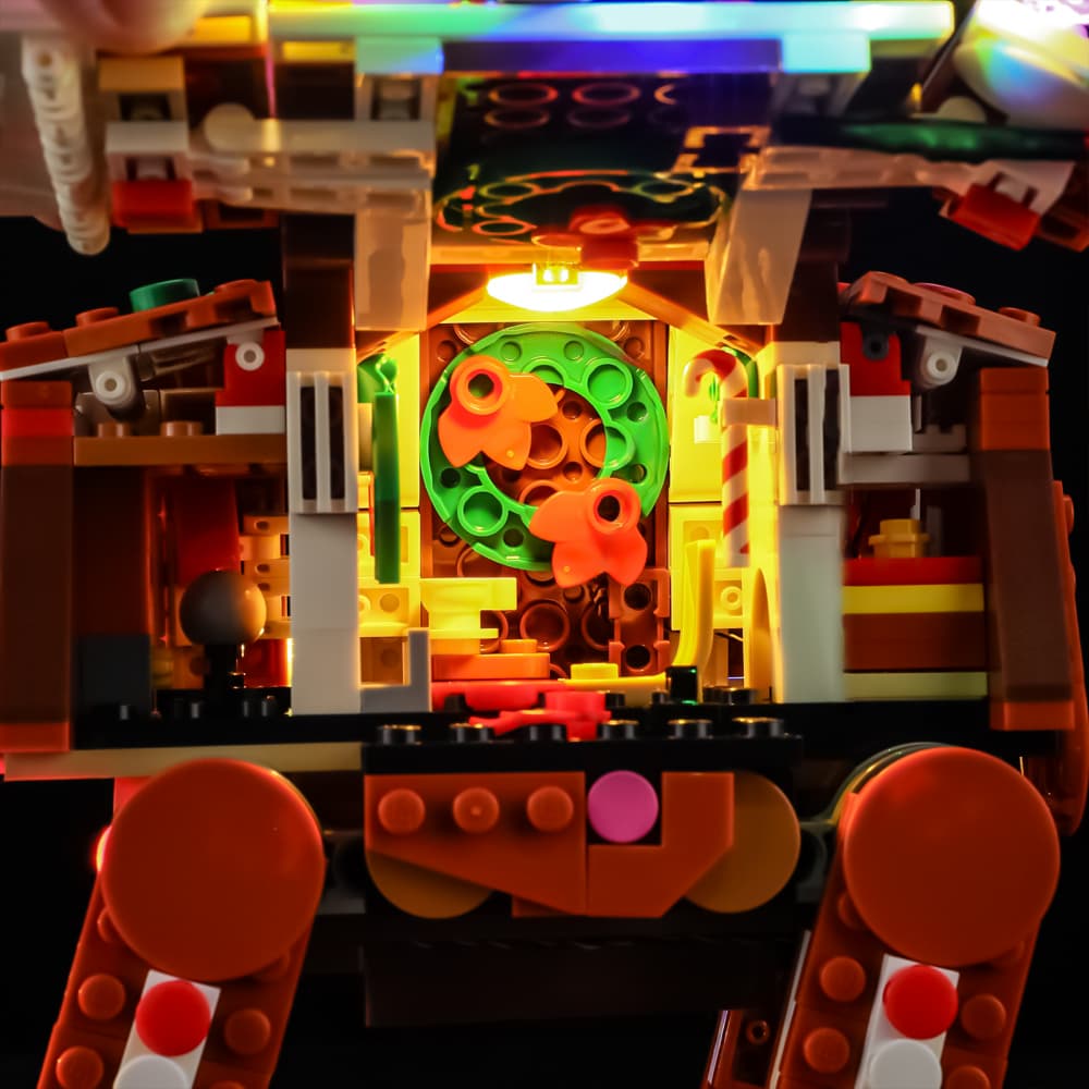 Beleuchtungsset für Gingerbread AT-AT Walker 40806- Briksmax 2.0