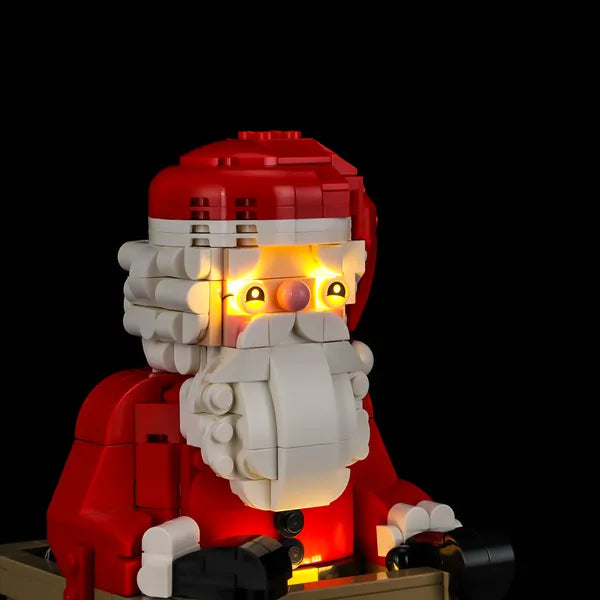 Light Kit For Santa's Holiday Countdown 40874 - Briksmax 2.0