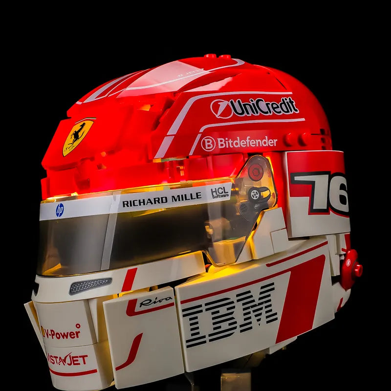 Light Kit for Scuderia Ferrari HP Charles Leclerc Helmet 43014 -Lightailing