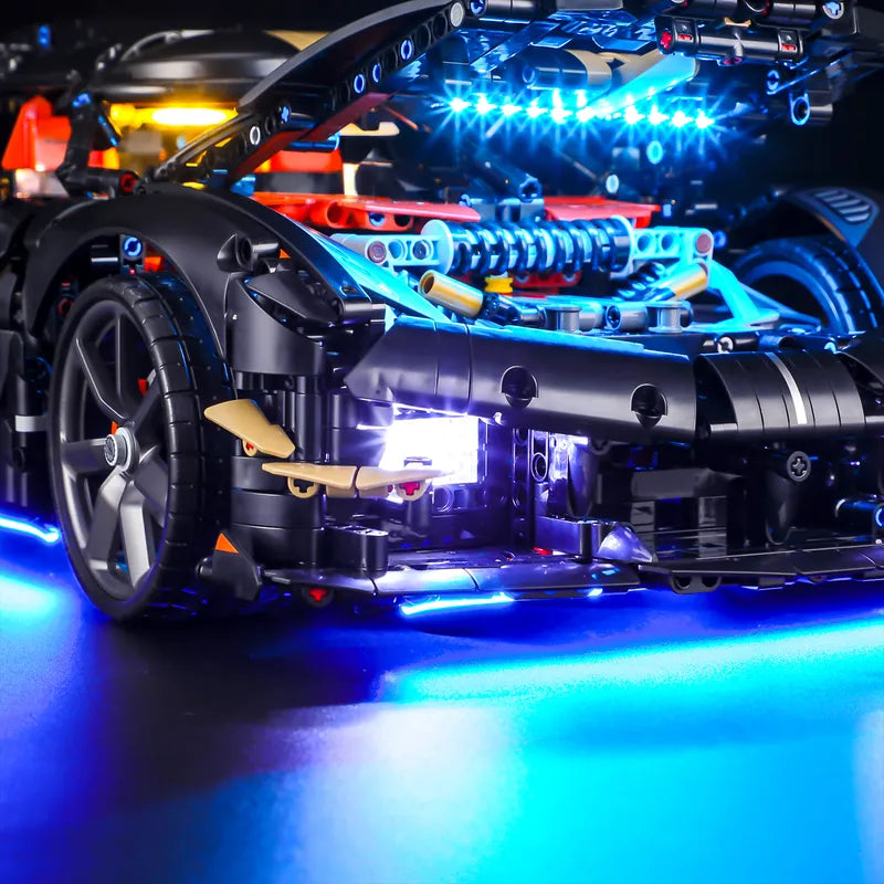 Light kit for Koenigsegg Sadair's Spear 42232 | Lightailing