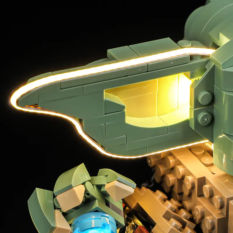 Light Kit for  Grogu (Mandalorian Apprentice) 75446 - Briksmax 2.0