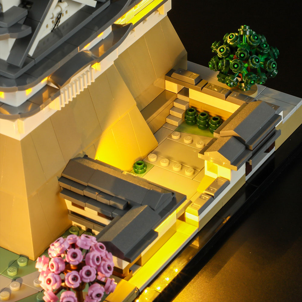 Kit d'éclairage pour le château LEGO Himeji 21060-Briksmax 