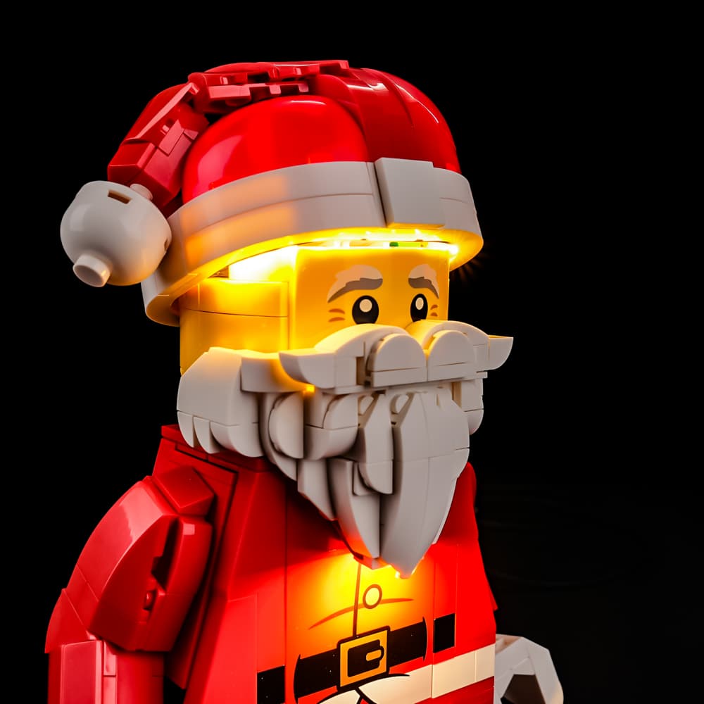 Light Kit for Up-Scaled Santa Minifigure 40820- Lightailing