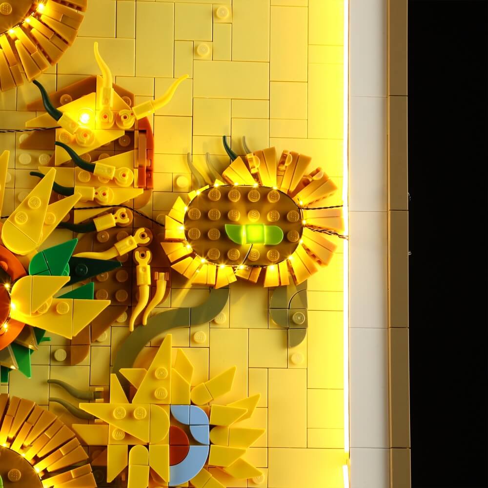 Briksmax 2.0 Light Kit For LEGO Vincent van Gogh – Sunflowers #31215 - 11