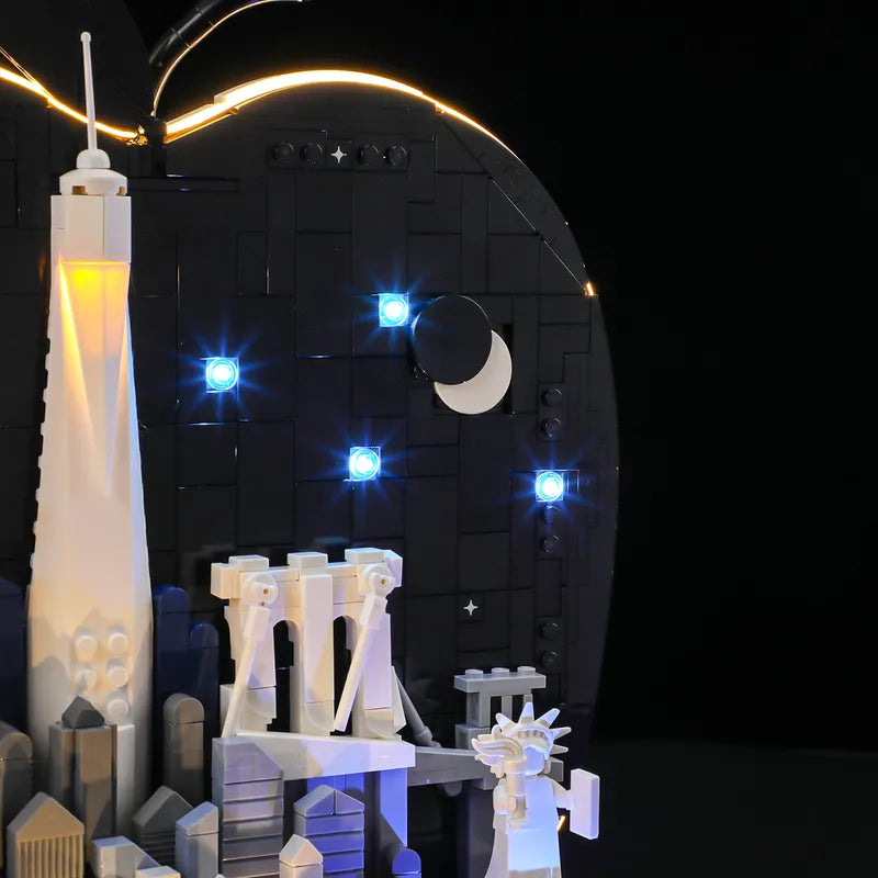 Light kit for New York City – The Big Apple 21066 - Lightailing