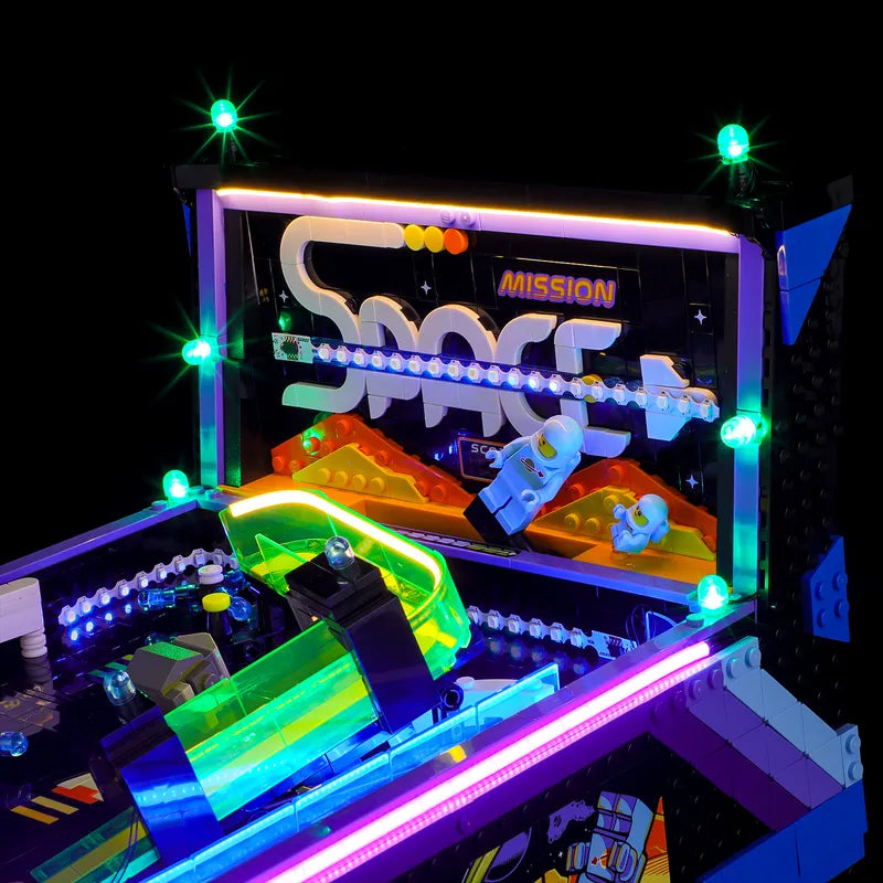 Light kit for Classic Space Pinball Machine 11374– Dynamic Lighting Effects | Lightailing