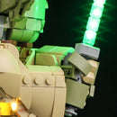 Light Kit for Yoda Bust 75438-Briksmax 2.0（Wave Sensor Control）